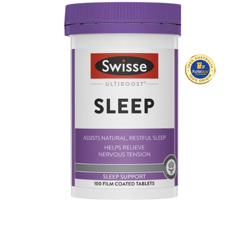 Viên uống hỗ trợ mất ngủ Swisse Ultiboost Sleep 100 viên