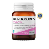 Viên uống Bổ sung Axit Folic cho bà bầu Blackmores Folate 500mcg 90 viên