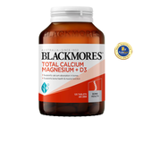 Viên uống bổ sung canxi Blackmores Total Calcium & Magnesium + D3 125 viên