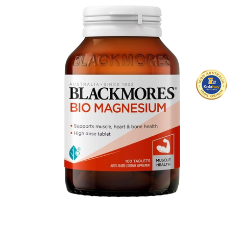 Viên uống hỗ trợ cơ Blackmores Bio Magnesium 100 viên