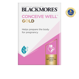 Viên uống Hỗ trợ thụ thai Blackmores Conceive Well Gold 56 viên