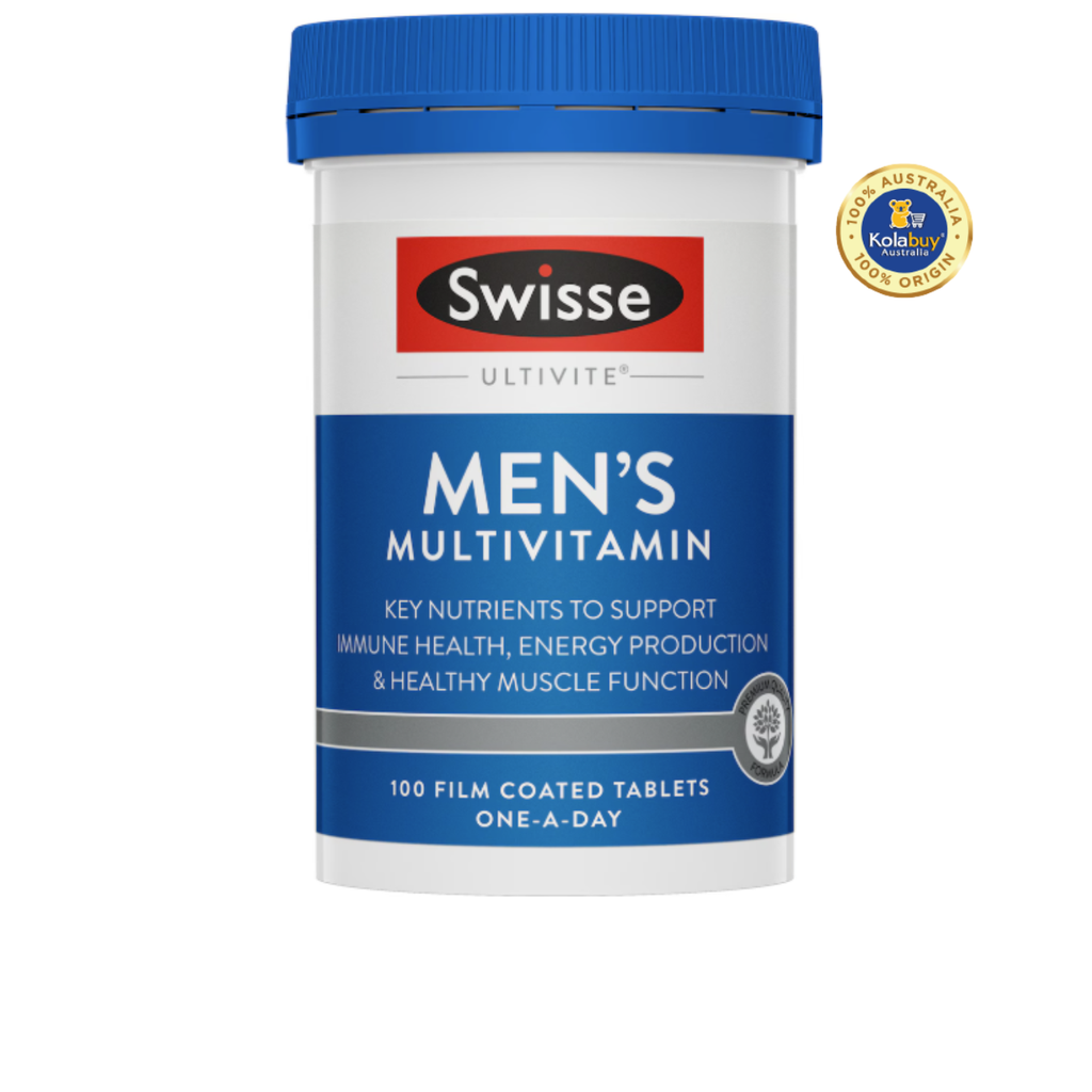 Viên uống Vitamin tổng hợp cho nam Swisse Men's Ultivite Multivitamin 100 viên