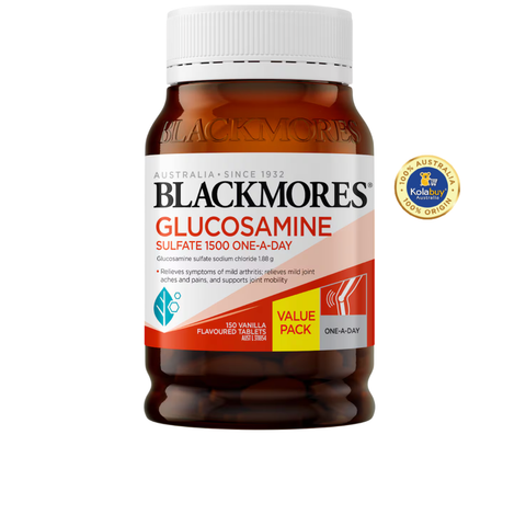 Viên uống bổ xương khớp Blackmores Glucosamine Sulfate 1500mg One-A-Day 150 viên