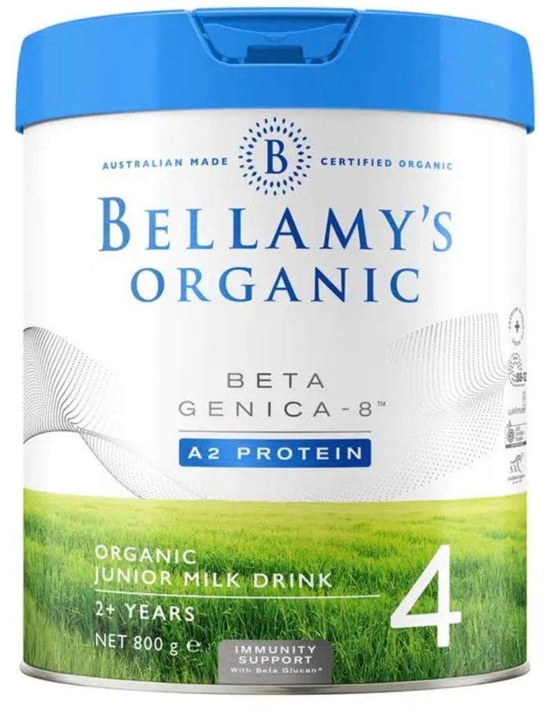 Bellamys Beta Genica-8 Step 4 Junior Milk Drink 800g