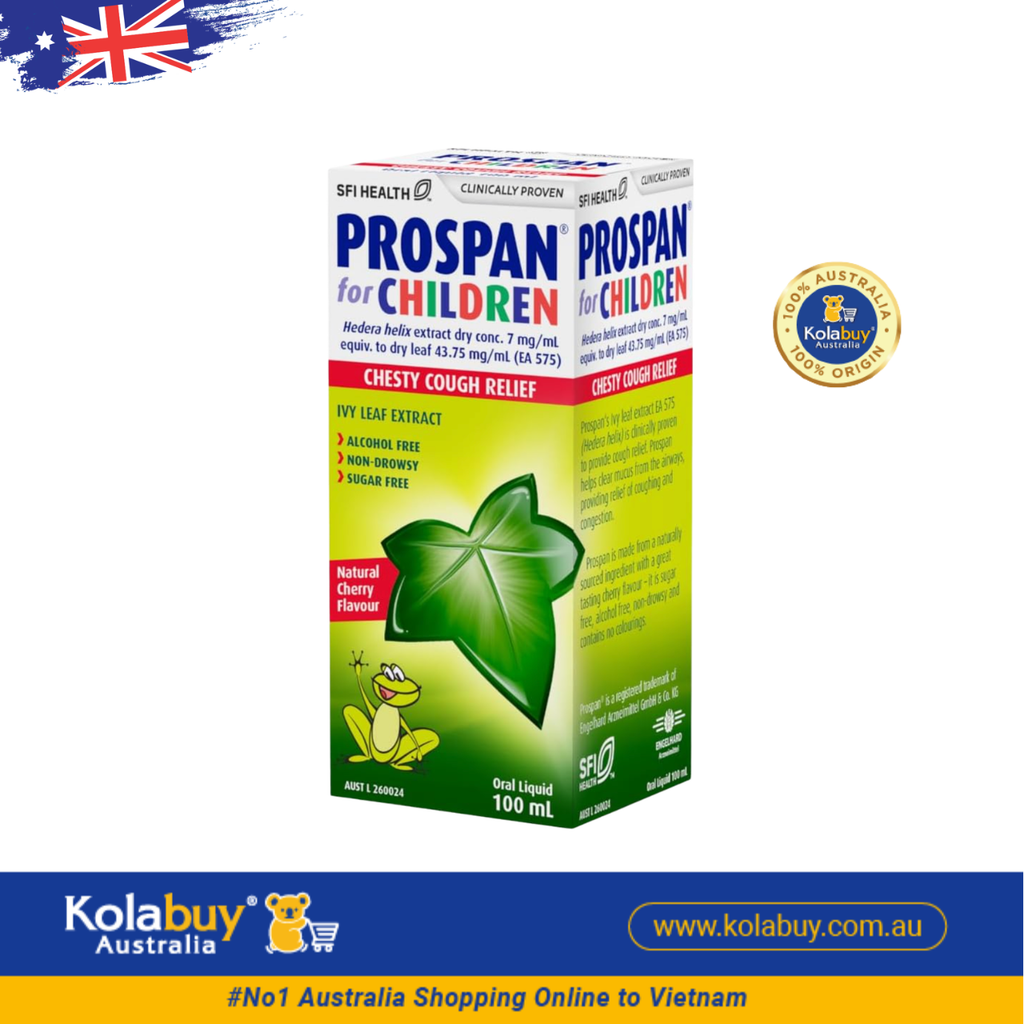 Siro trị ho Prospan Chesty Cough Children's (Ivy Leaf) 100ml