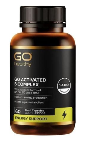 GO Healthy Activated B Complex 60 Hard Capsules