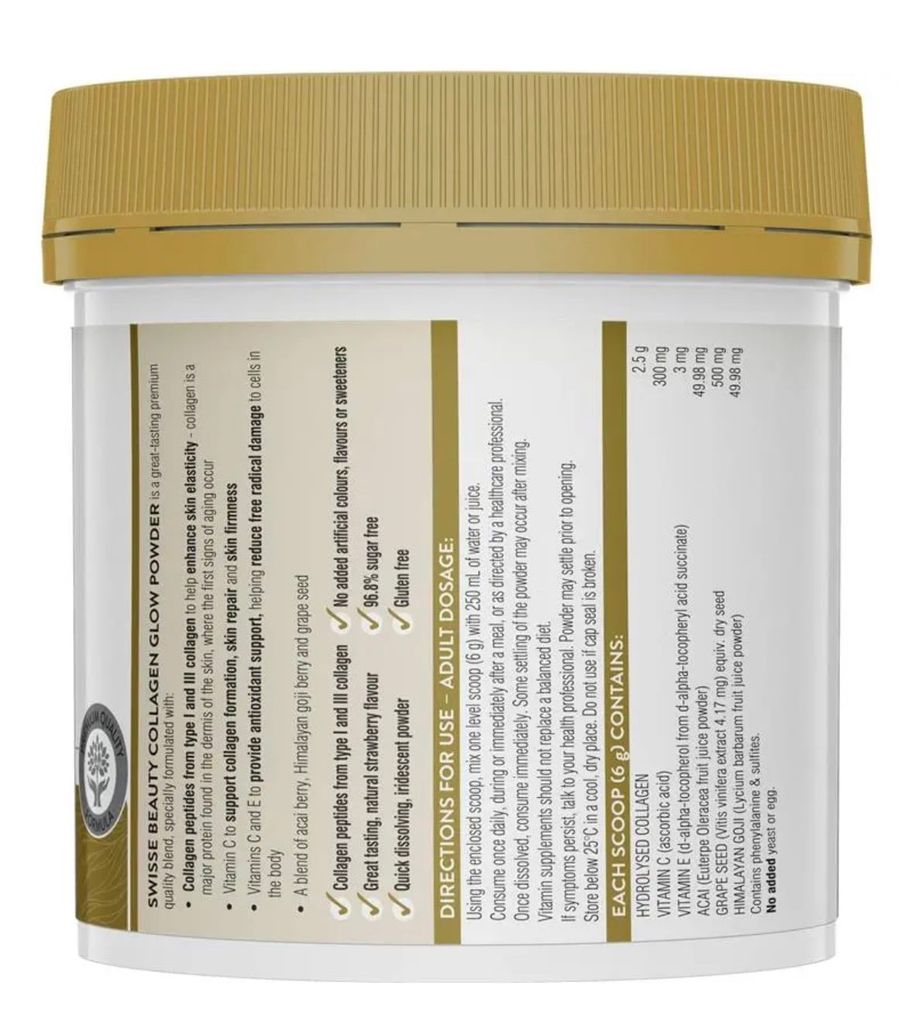 Swisse Beauty Collagen Glow Powder 240g