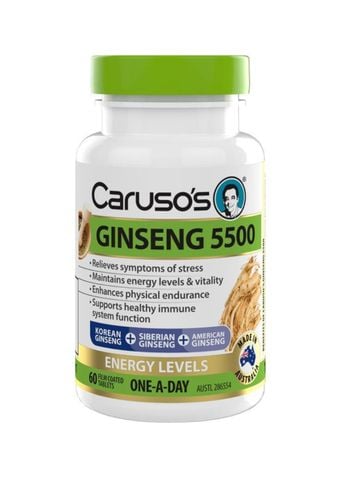 Carusos One a Day Ginseng 5500 60 Tablets