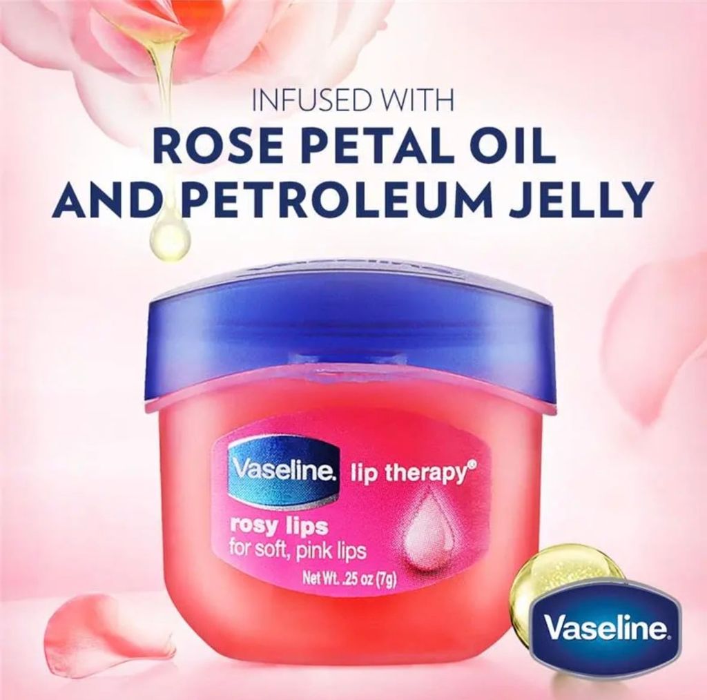 Vaseline Lip Balm Rosy Lips Tub 7g