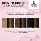 L'Oreal Excellence Creme 5 Natural Brown Hair Colour
