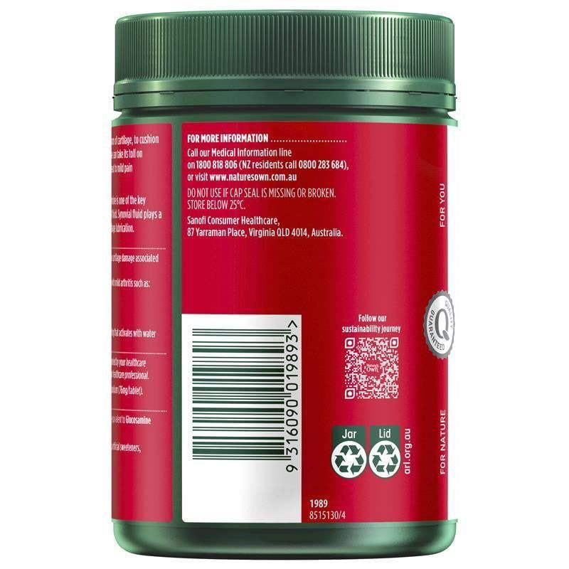 Nature's Own Glucosamine Sulfate 400 Tablets