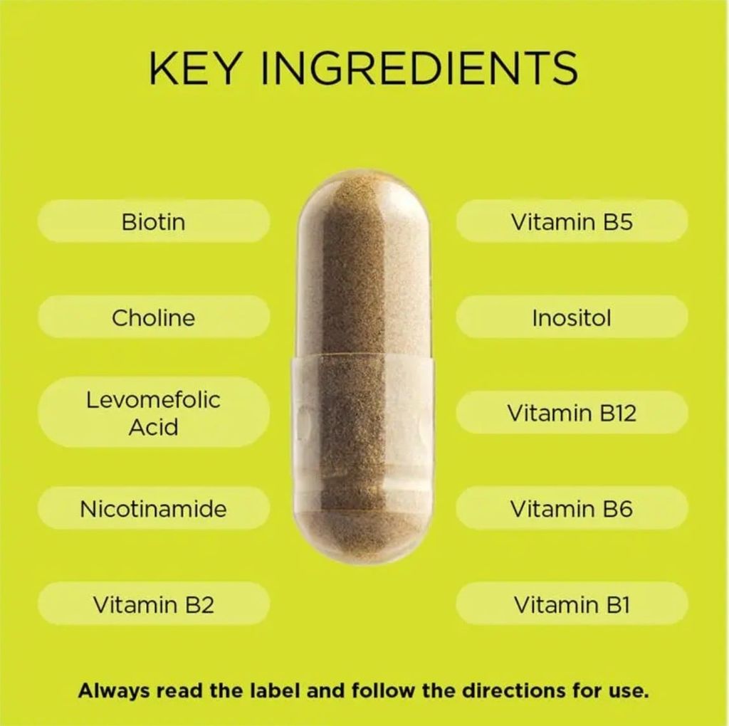GO Healthy Activated B Complex 60 Hard Capsules