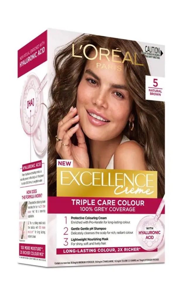 L'Oreal Excellence Creme 5 Natural Brown Hair Colour
