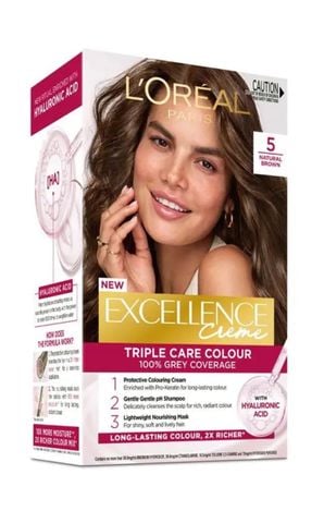 L'Oreal Excellence Creme 5 Natural Brown Hair Colour