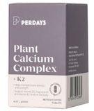 Perdays Plant Calcium Complex + K2 60 Tablets