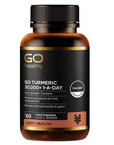 Viên uống tinh chất nghệ GO Healthy Turmeric 30,000+ 1-A-Day 60 viên