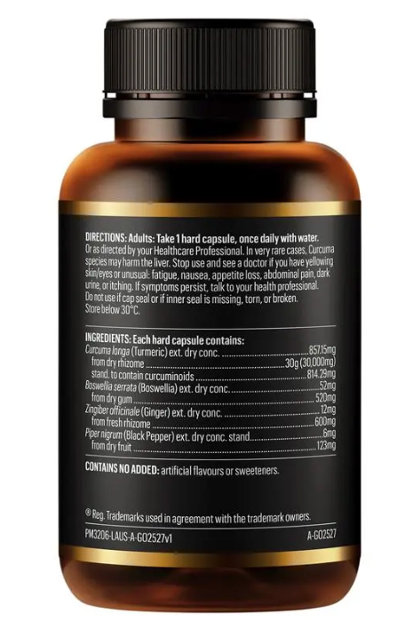 Viên uống tinh chất nghệ GO Healthy Turmeric 30,000+ 1-A-Day 60 viên