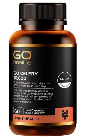 Viên uống phòng ngừa và điều trị Gout GO Healthy Celery 16000 1-A-DAY 60 viên