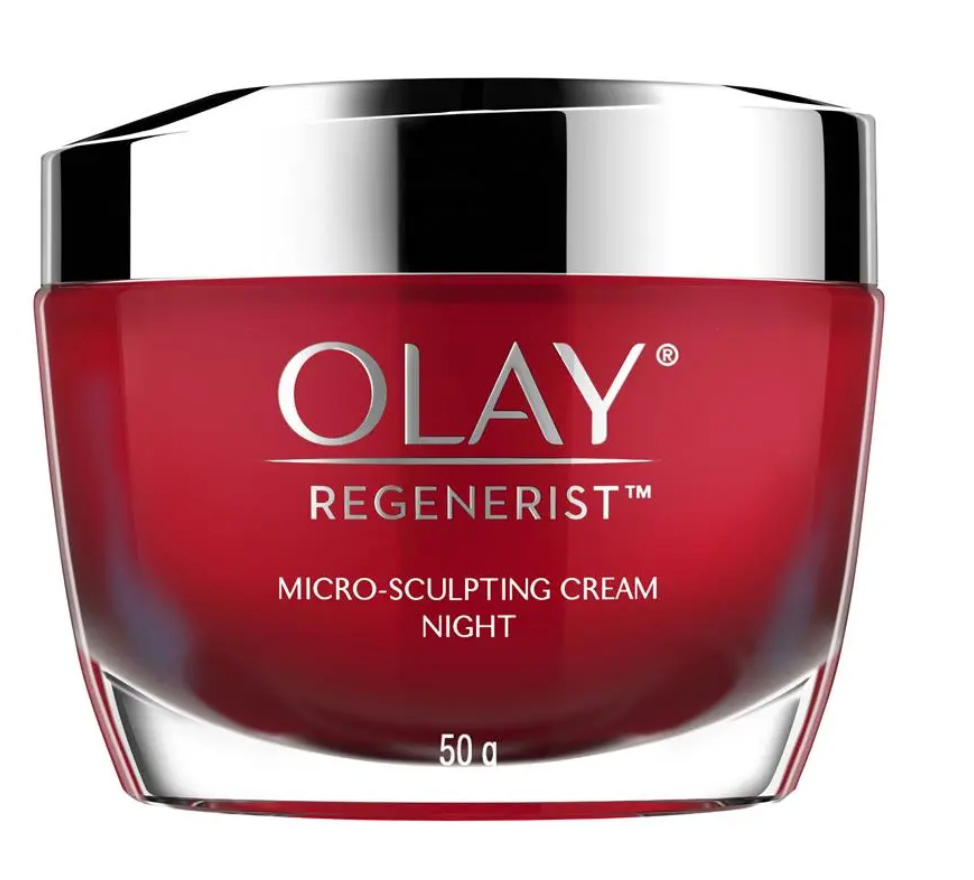 Olay Regenerist Advanced Anti-Ageing Micro-Sculpting Night Face Cream Moisturiser 50g