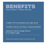 Swisse Adult Probiotic + Prebiotic Gummies 90 Pack