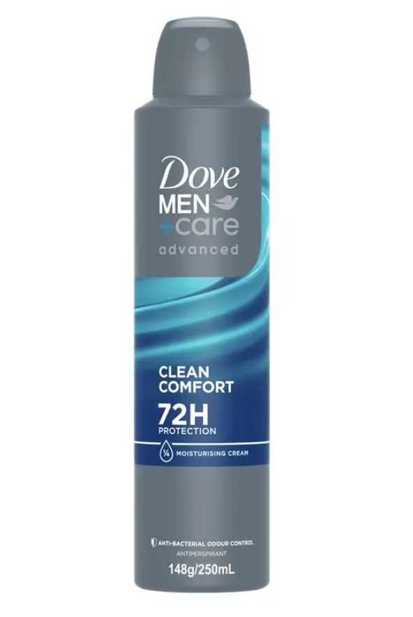 DOVE Men + Care Advanced Antiperspirant Clean Comfort 250ml