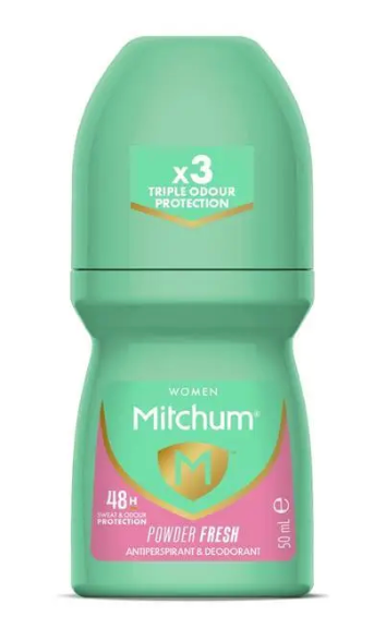 Mitchum for Women Anti-Perspirant Deodorant Powder Fresh Roll On 50ml