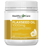 Healthy Care Super Flaxseed Oil 1000mg 200 Capsules