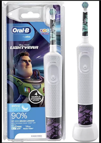 Bàn chải đánh răng điện cho bé nam Oral B Power Toothbrush Kids