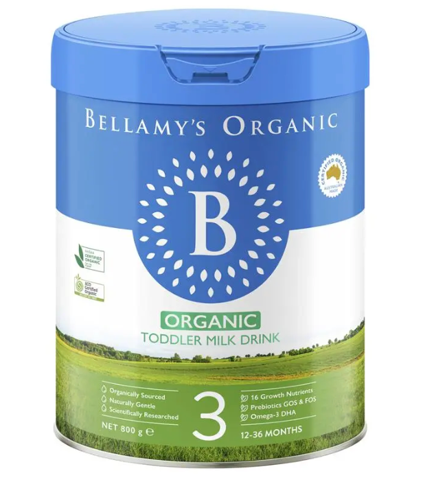 Bellamys Step 3 Toddler Milk Drink 800g