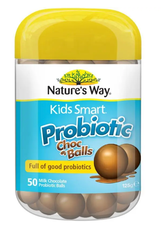 Nature's Way Kids Smart Probiotic 50 Choc Balls