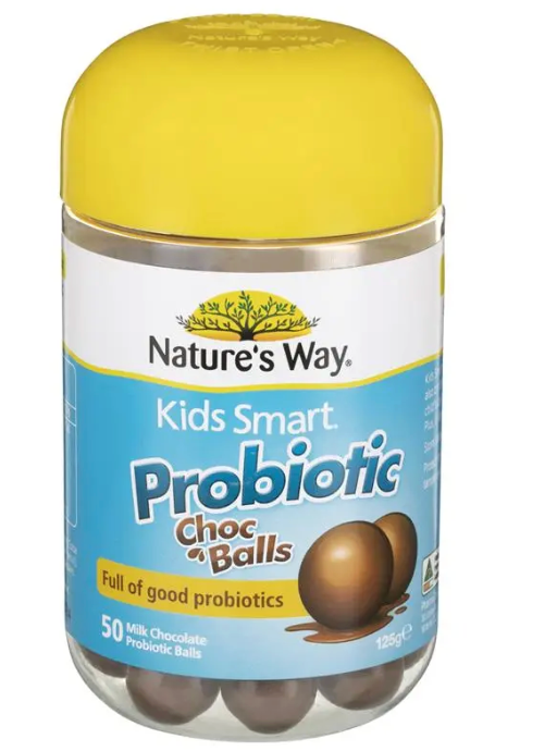 Nature's Way Kids Smart Probiotic 50 Choc Balls