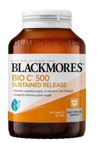 Blackmores Bio C Sustained Release 500mg 200 Tablets