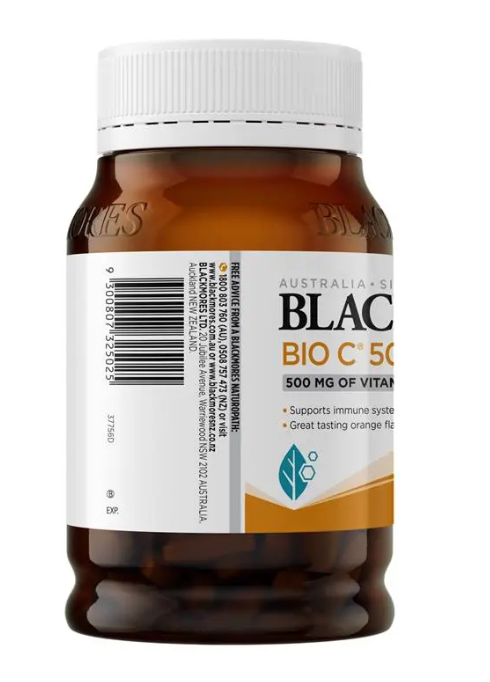 Blackmores Bio C 500mg 200 Chewable Tablets