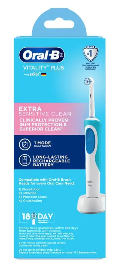 Oral B Power Toothbrush Vitality Extra Sensitive