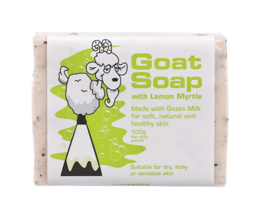 Goat Soap with Lemon Myrtle 100g