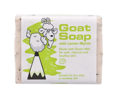 Goat Soap with Lemon Myrtle 100g