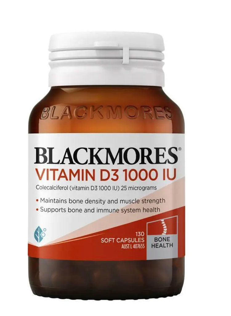 Blackmores Vitamin D3 1000IU 130 Capsules