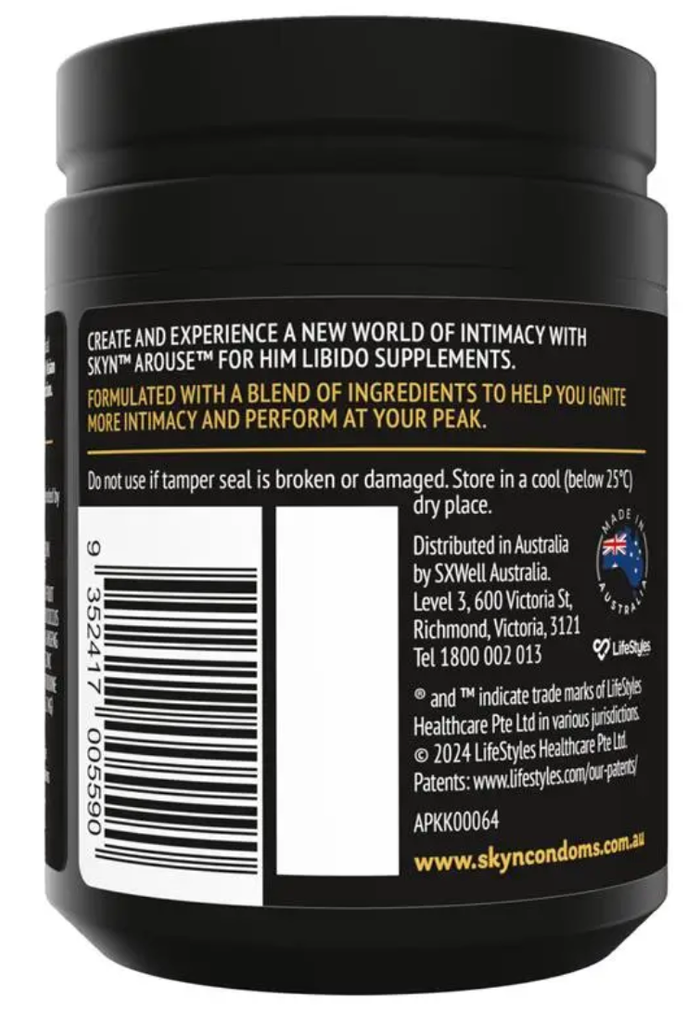 Skyn Arouse For Him  viên uống tăng cường sinh lý 60 viên