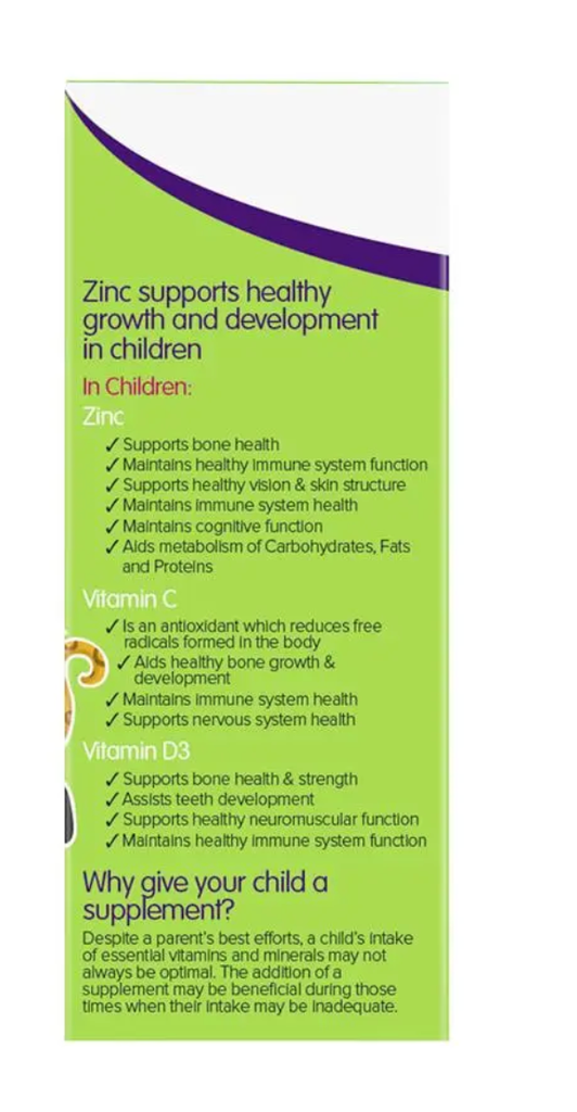 Brauer Kids Liquid Zinc 200ml