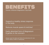 Swisse Ultiboost Magnesium Glycinate 120 viên