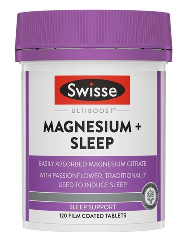 Swisse Ultiboost Magnesium + Sleep 120 Tablets