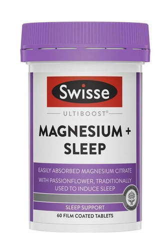 Swisse Magnesium and Sleep hỗ trợ giấc ngủ 60 viên
