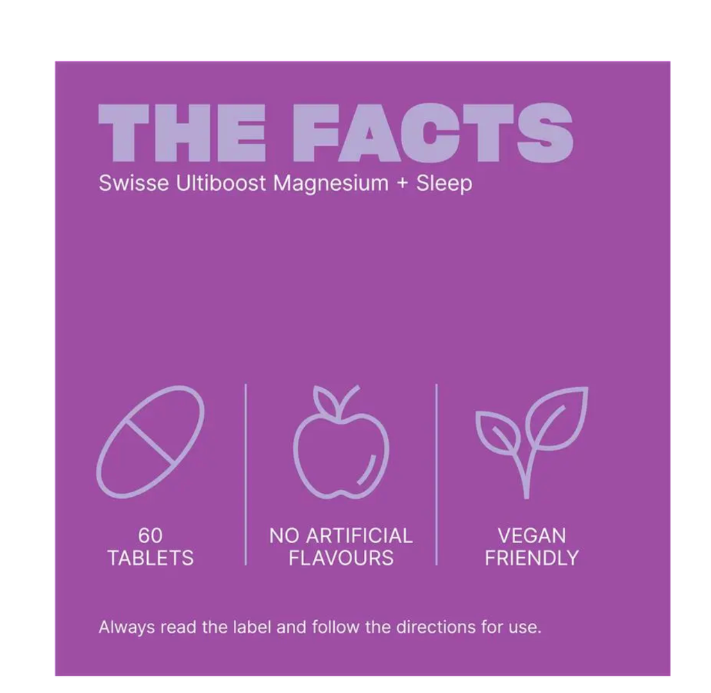 Swisse Magnesium and Sleep hỗ trợ giấc ngủ 60 viên