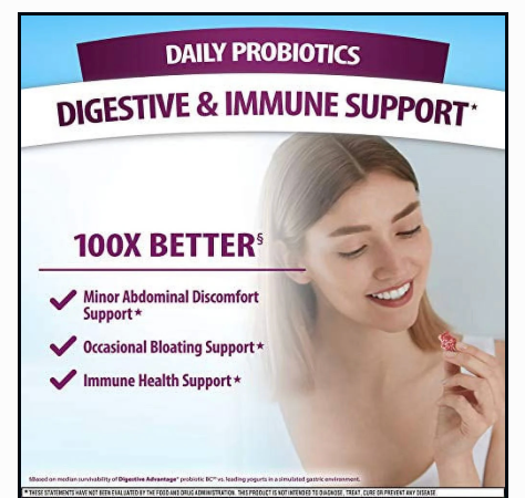 Digestive Advantage Daily Probiotic Gummies