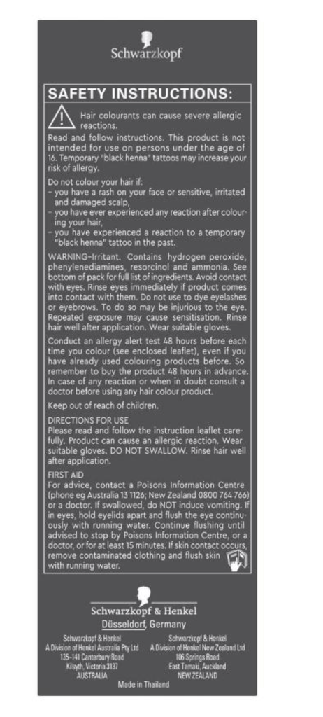 Schwarzkopf Brilliance 90 Black