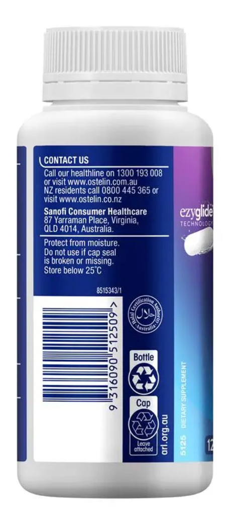 Viên uống  Ostelin Calcium & D3 + K2 120 Tablets Exclusive Size