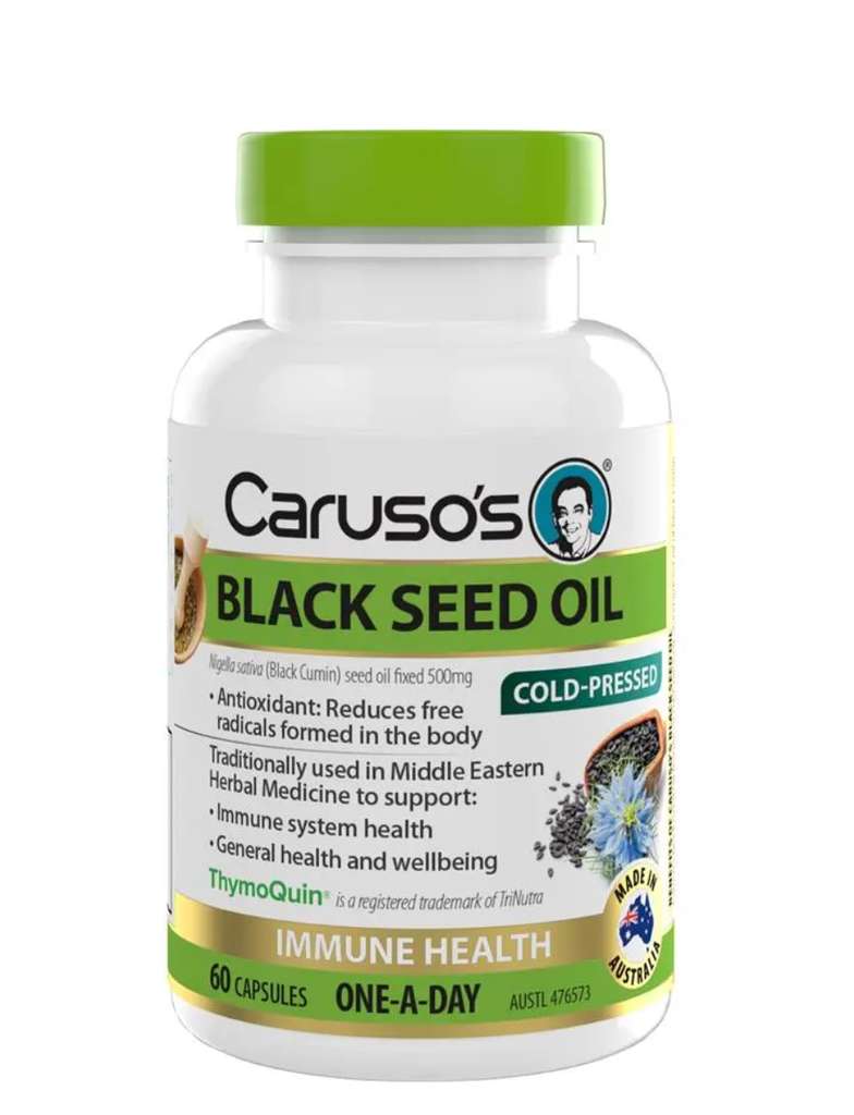 Carusos Black Seed Oil 500 60 viên