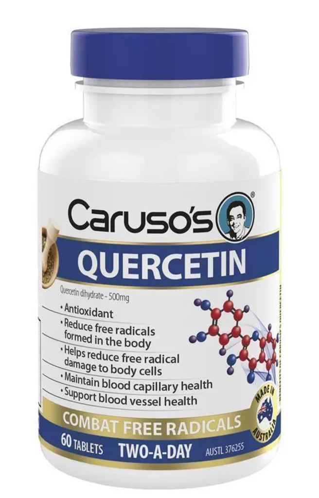 Carusos Quercetin 60 Tablets