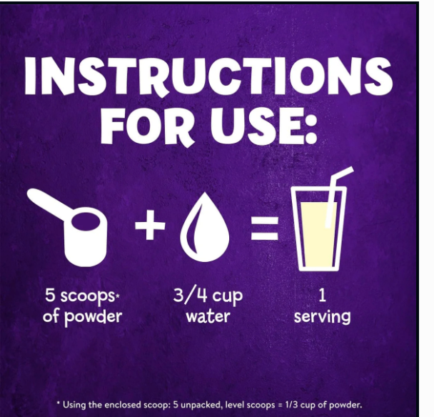 PediaSure Grow & Gain Vanilla Shake Mix Powder, Kids Protein Shake with Immune Support, 14.1 oz Can, Pack of 3 - 24 Servings