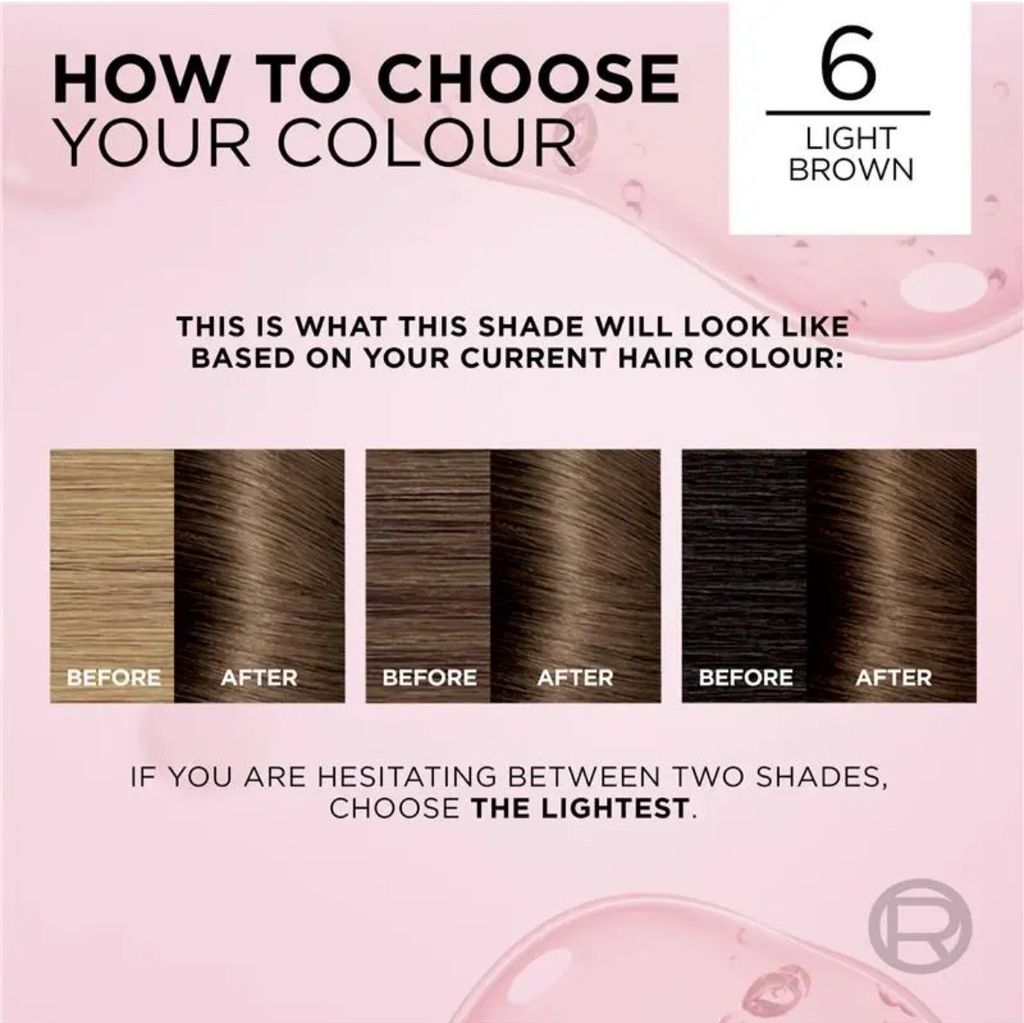 L'Oreal Excellence Creme 6 Light Brown Hair Colour